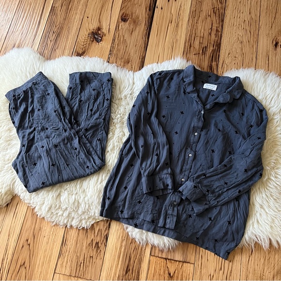 Paper Label Pajama Set Cross Print Small - Picture 5 of 12